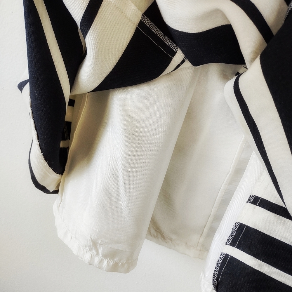Kate Spade Black and White Striped Dress - Picture 3 of 8